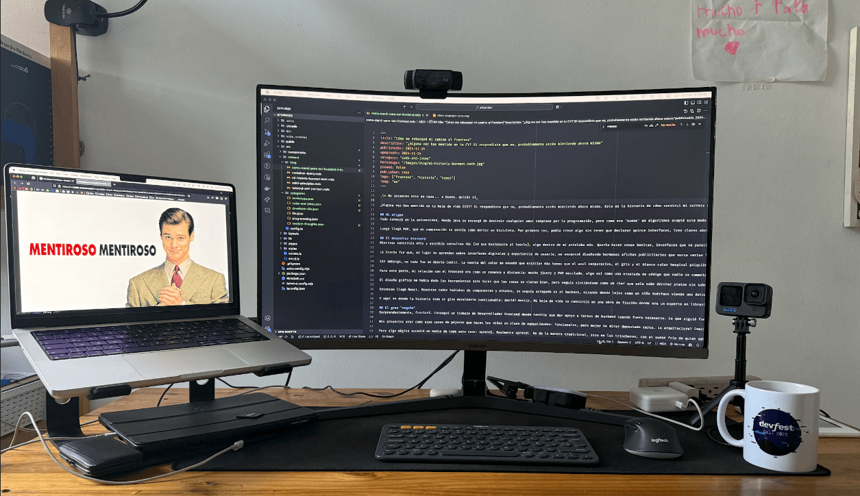 Cómo me rebusqué mi camino al Frontend